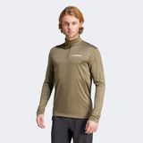 Adidas Terrex Multi Half Zip Erkek Yeşil Günlük Sweatshirt.-
