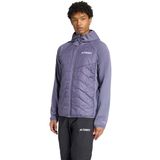 Adidas Terrex Multi Insulated Hybrid Erkek Mor Kapüşonlu Mont