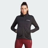 adidas Terrex Multi Light Fleece Full-Zip CO Kadın Ceket - XS - Siyah