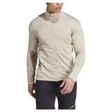 adidas Terrex Multi Light Fleece Full-Zip Erkek Sweatshirt Bej L
