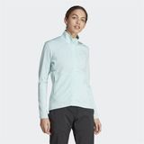 adidas Terrex Multi Light Fleece Full-Zip Kadın Ceket - Yeşil