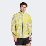 Adidas Terrex Multi Printed Wind Erkek Sarı Ceket.- - XL