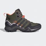 adidas Terrex Swift R2 Mid Kadın Yeşil Outdoor Ayakkabı.- - Yeşil-Yeşil