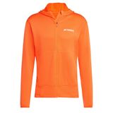 adidas Terrex Xperior Light Fleece Erkek Sweatshirt Turuncu XL