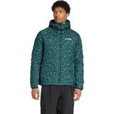 adidas Terrex Xperior Primaloft Loose Fill insulated Kapüşonlu Erkek Yeşil Yürüyüş Montu