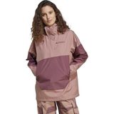 Adidas Terrex Xploric 2.5l Climaproof Anorak Kadın Pembe Kapüşonlu Ceket - 2XL
