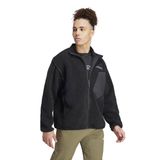 adidas Terrex Xploric High Pile Fleece Erkek Sweatshirt Siyah L