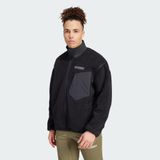 adidas Terrex Xploric High Pile Fleece Erkek Sweatshirt Siyah S