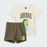Adidas The Simpsons Çocuk Eşofman Takımı - Beyaz - 98 cm