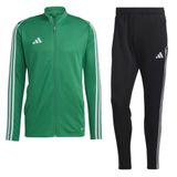 adidas Tiro 23 League Erkek Futbol Eşofman Takımı, Yeşil/Siyah, Small