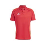 adidas Tiro 24 C Polo Yaka Tişört Erkek T-shirt Kırmızı