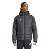 adidas Tiro 24 Winter Erkek Siyah Kapüşonlu Mont, S
