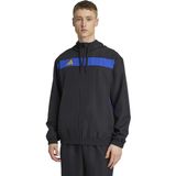 Adidas Tiro 25 Essentials Erkek Siyah Kapüşonlu Ceket - 2XL