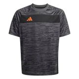 adidas TIRO ES JSY Y Unisex Çocuk Kısa Kollu Forma/Tişört, black/team dark grey/super orange, 9-10 Yaş