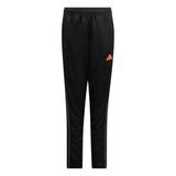 adidas TIRO ES PNT Y Unisex Çocuk Pantolon, black/team dark grey/super orange, 7-8 Yaş