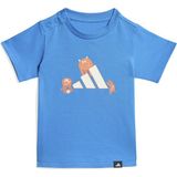 adidas Tiro Nster Bebek Mavi Yuvarlak Yaka Tişört