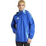 adidas TIRO24 C Awjkt Erkek Futbol Antrenman Ceketi 2XL Uzun Kol Midi Kesim Mavi IR7561