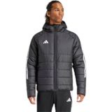 Adidas TIRO24 Winter Jacket Erkek Şişme Mont 000-Siyah Kapüşonlu Normal Kalıp Özellikli - XL