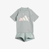 adidas Tironoster Set Çocuk Yeşil Şort Takımı