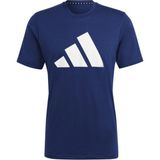 Adidas Tr-Es Fr Logo T Erkek Lacivert Baskılı Tişört Giyim IB8275