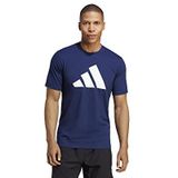 Adidas TR-ES FR Logo T Mavi Erkek T-shirt