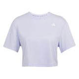 adidas Train Essentials Boxy Workout Kadın Tişört Mor XS