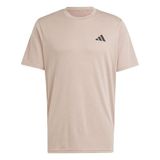Adidas Traing Essentials Fr Nov Erkek Pembe Yuvarlak Yaka Tişört, S