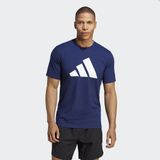 adidas Training Essentials Feelready Logo Training Tişörtü Tişörtü XL Erkekler İçin Günlük Kullanım ve Şık Tasarım - Mavi