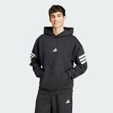 Adidas Training JD4838 Future Icons 3-Stripes Full-Zip Erkek Kapüşonlu Üst