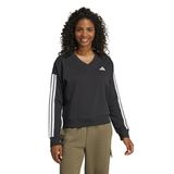 Adidas Training JE0027 Essentials 3-Stripes French Terry V-yaka Kadın Sweatshirt