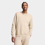 adidas Trefoil Essentials Crew French Terry Erkek Krem Sweatshirt