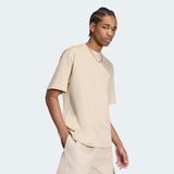 Adidas Trefoil Essentials Erkek Bej Tişört (IA7548) - Krem
