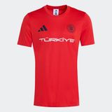 Adidas Tur Olp Erkek Forma KV7267 Kırmızı Renk M Beden Sezonluk Spor Giyimi