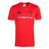 adidas Türkiye FIFA World Cup 26 Erkek Kırmızı Futbol Forma KV7267