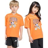 Adidas Turuncu Erkek Çocuk Baskılı T-Shirt JZ3558-LK Dy mm T - 98 cm