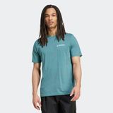 Adidas Tx Mountaın Tee Erkek Yeşil Baskılı Tişört Giyim JW3560 - XL