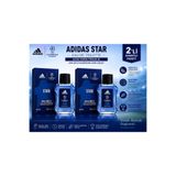 adidas UEFA Champions League Star Eau de Toilette EDT Erkek Parfüm 50 ml X 2 Adet