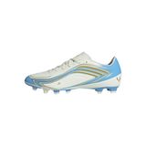 adidas Üniseks F50 Messi Club Futbol Ayakkabısı, Firm Ground/Multi Ground, Fildişi Yarı Mavi (Burst Icey Blue), 44 2/3 EU