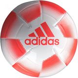 adidas Üniseks Futbol Topu, Beyaz/Güneş Kırmızısı, 5