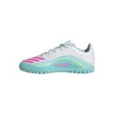 adidas Üniseks Kids F50 Messi Club Kids TF Futbol Ayakkabısı, Fildişi Yarı Mavi (Burst Icey Blue), 29 EU