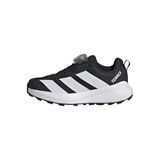 adidas Üniseks Kids Terrex Agravic BOA Kids parkur koşu ayakkabısı, Core Black Ftwr White Semi Impact Orange, 36 2/3 EU