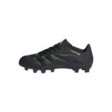 adidas Üniseks Predator Club Firm Multi Ground Football Boots Futbol Ayakkabısı, Core Black Carbon Lucid Limon, 37 1/3 EU