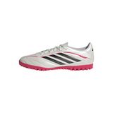 adidas Uniseks-Yetişkin Copa Pure Iv Club Çim, Sıfır Metalik/Siyah/Berrak Kırmızı, 9.5 Women/8.5 Men