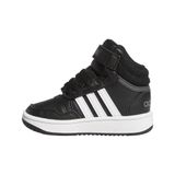 adidas Unisex Bebek Hoops Mid 3.0 Ac i Spor Ayakkabi, Cblack/Ftwwht/Gresix,23.5