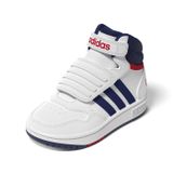 adidas Unisex Bebek Hoops Mid 3.0 Ac i Spor Ayakkabi, Ftwwht/Vicblu/Betsca, 21