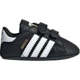 adidas Unisex Bebek Yürüyüş Ayakkabısı SUPERSTAR CRIB JH9971 Sentetik Malzeme ile Konforlu Tasarım - Siyah