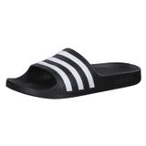 adidas Unisex Çocuk Adilette Aqua K Sandalet, Cblack/Ftwwht/Cblack, 28