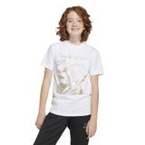 adidas Unisex Çocuk Beyaz Kısa Kollu Tişört 11-12 Y Beden J SW MNDO GFX T WHITE Modeli