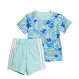 adidas Unisex Çocuk I DY LS T SET Eşofman Takımı SEFLAQ/MULTCO TUSEFL/MULTCO 6-9 Ay