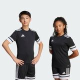 adidas Unisex Çocuk Siyah T-shirt SQUA25 JSY Y JJ0052 - 5 - 6 Yaş